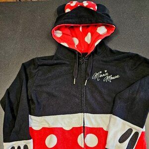 Disney Park Adult Minnie Mouse Hoodie with ears